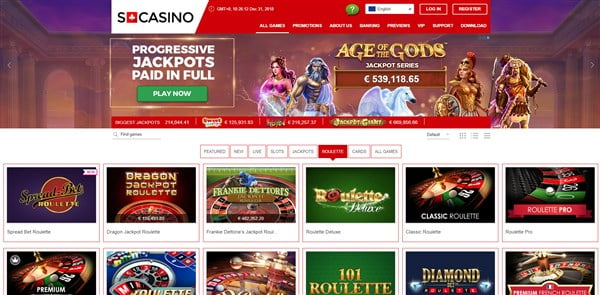 Scasino Roulette Review